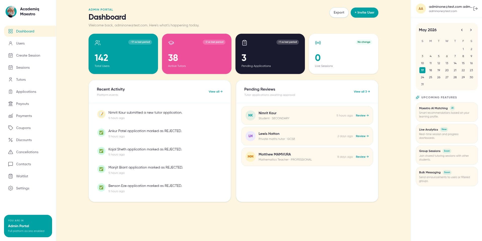 AcademiqMaestro screenshot 2