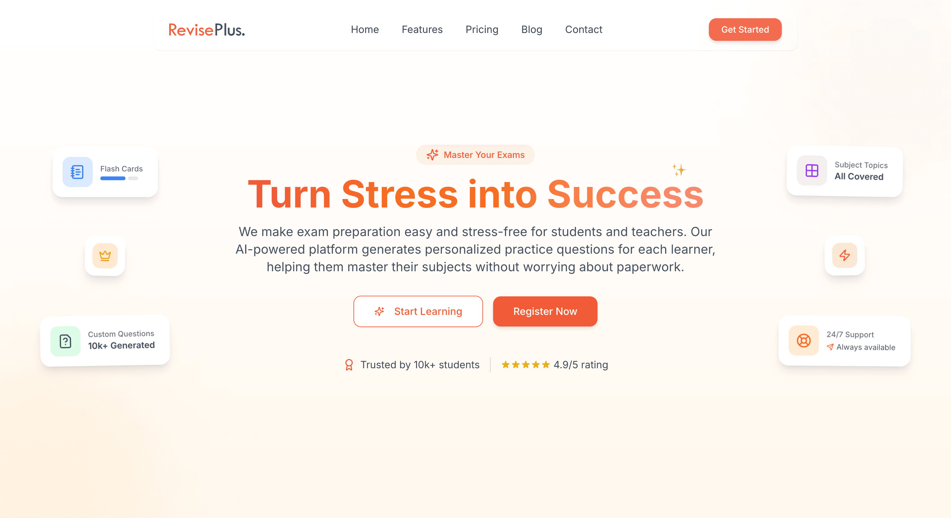 RevisePlus screenshot 1